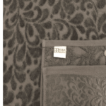 حوله حمام بهباف آذر مدل Antique سایز 155×100 سانتی متر