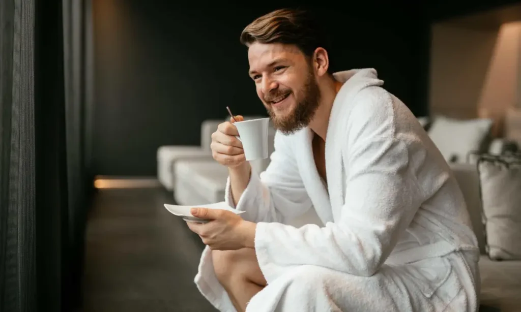 خرید حوله تن پوش مردانه